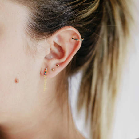 AROS CARTÍLAGO PLATA 925 Y ZIRCONITAS CÚBICAS