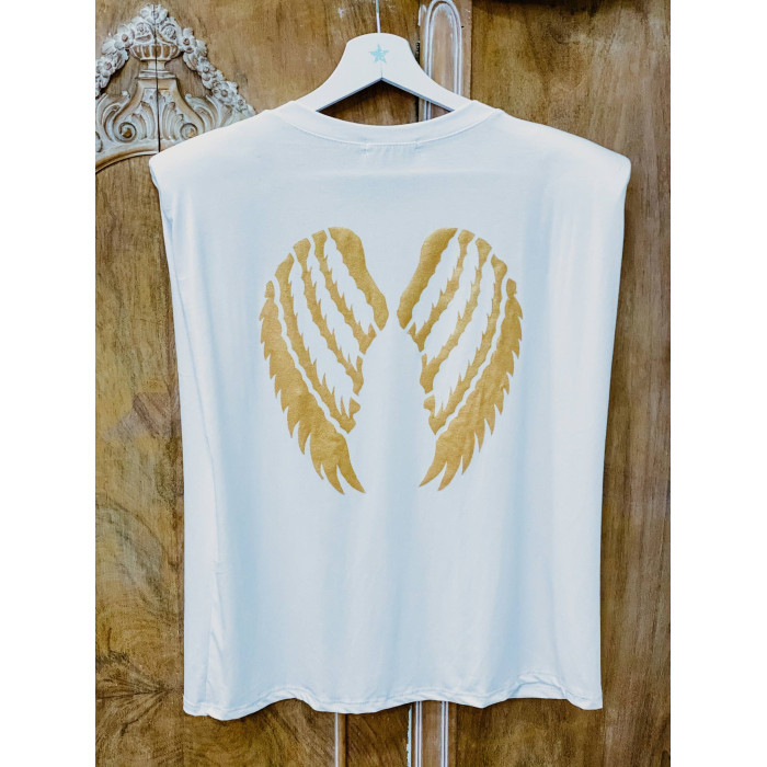 CAMISETA RUGBY ALAS BLANCA