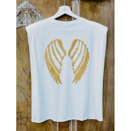 CAMISETA RUGBY ALAS BLANCA