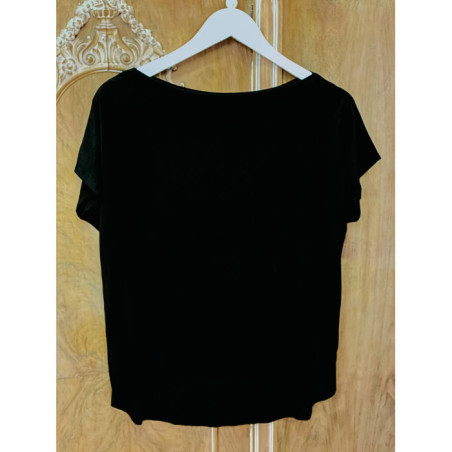 CAMISETA ALAS NEGRA