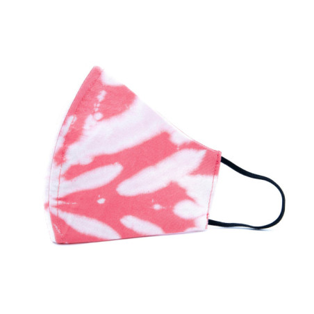 MASCARILLA TELA TIE DYE CORAL