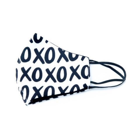 MASCARILLA TELA BESOS Y ABRAZOS XOXO