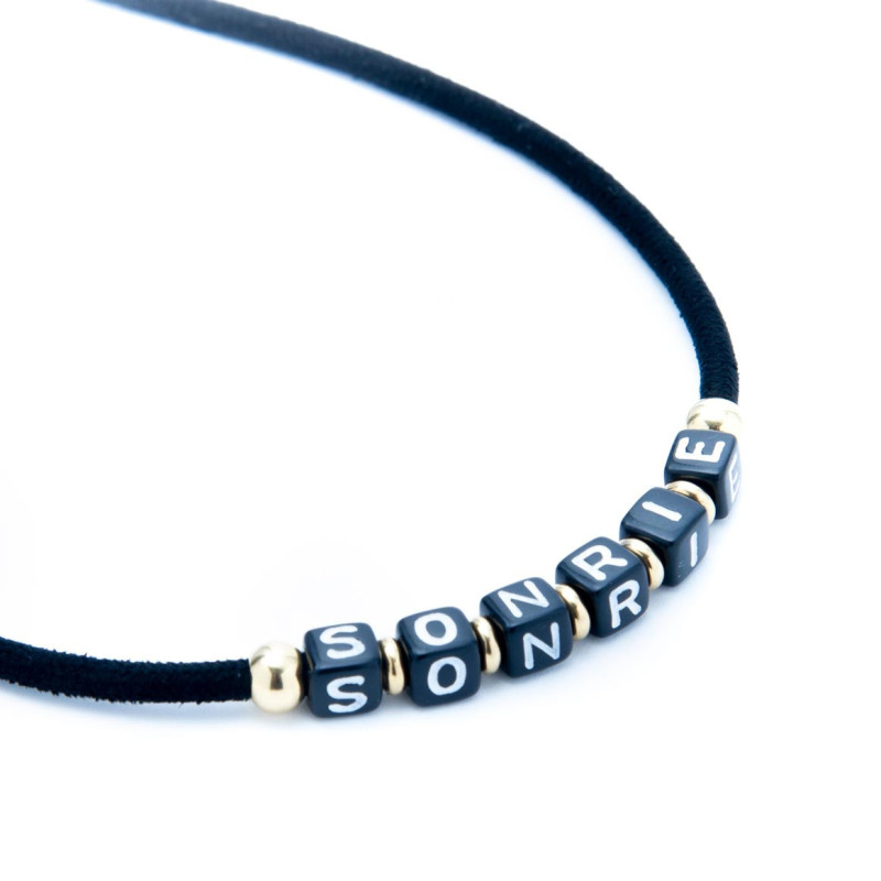 COLGANTE MENSAJE POSITIVO "SONRÍE"