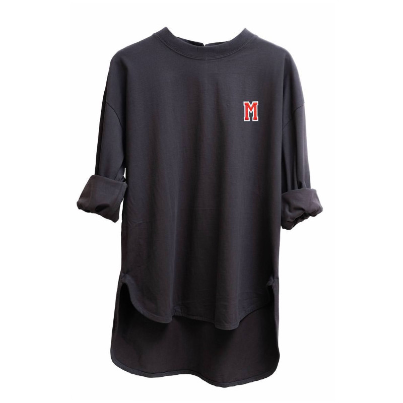 SUDADERA INICIAL PERSONALIZADA GRIS