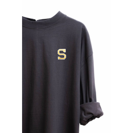 SUDADERA INICIAL PERSONALIZADA GRIS