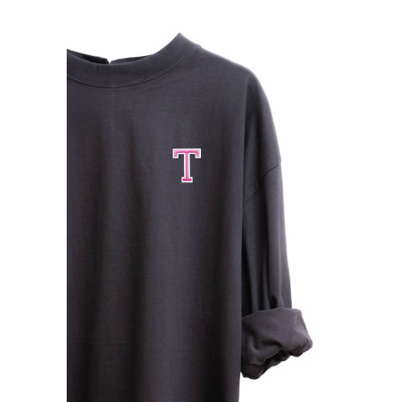 SUDADERA INICIAL PERSONALIZADA GRIS