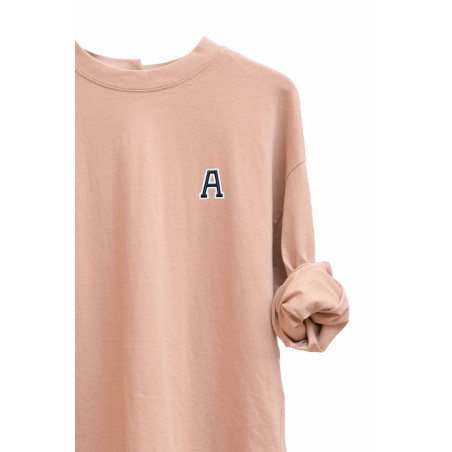 SUDADERA INICIAL PERSONALIZADA SALMÓN