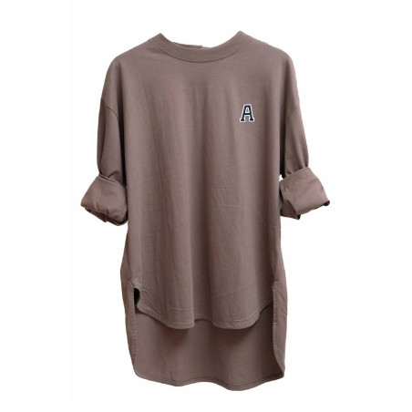 SUDADERA INICIAL PERSONALIZADA MARRÓN