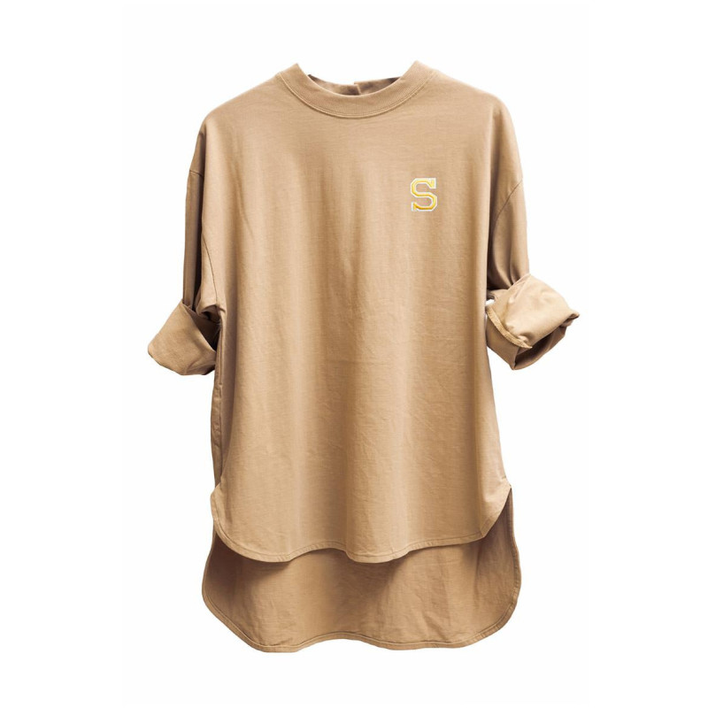 SUDADERA INICIAL PERSONALIZADA CAMEL