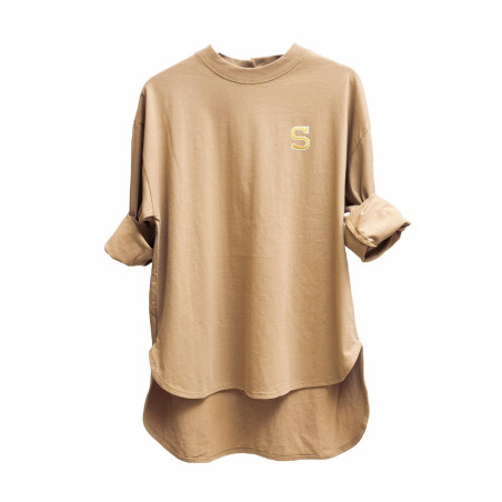 SUDADERA INICIAL PERSONALIZADA CAMEL
