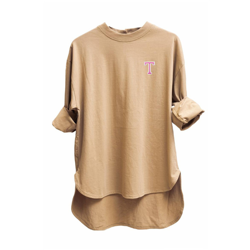 SUDADERA INICIAL PERSONALIZADA CAMEL
