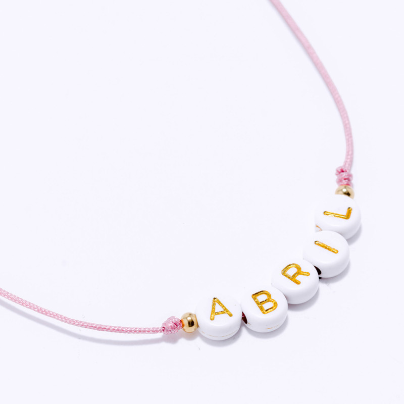PULSERA NOMBRE PERSONALIZADA ACERO