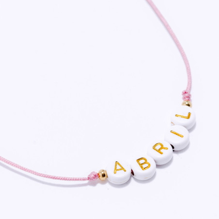 PULSERA NOMBRE PERSONALIZADA ACERO