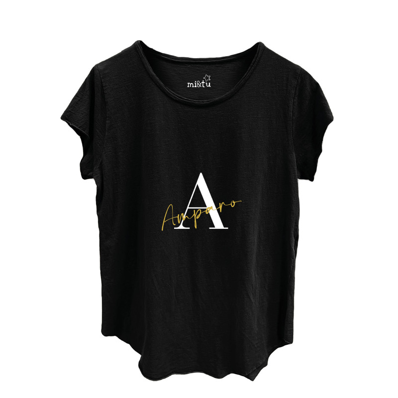 CAMISETA PERSONALIZADA NEGRA