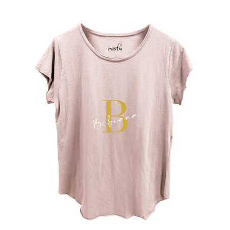 CAMISETA PERSONALIZADA ROSA