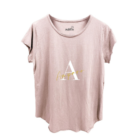 CAMISETA PERSONALIZADA ROSA