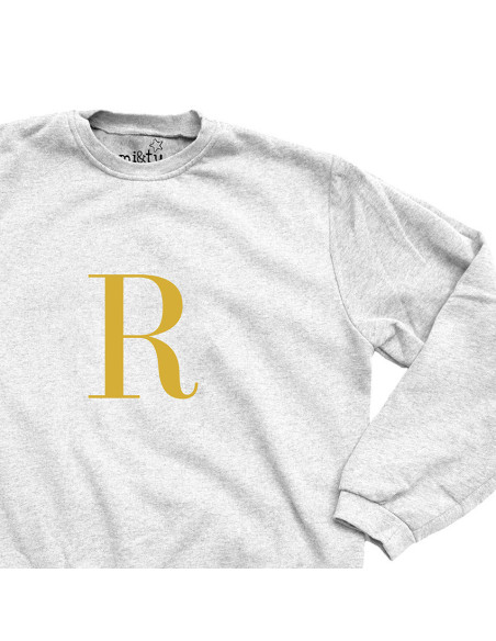 SUDADERA INICIAL PERSONALIZADA