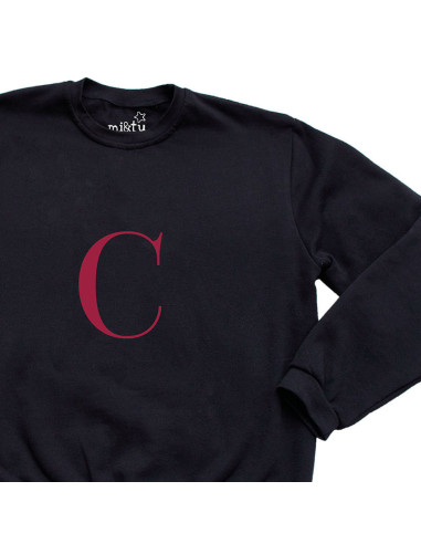 SUDADERA INICIAL PERSONALIZADA