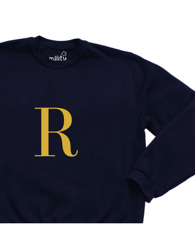 SUDADERA INICIAL PERSONALIZADA