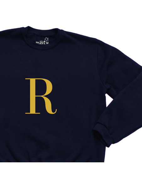 SUDADERA INICIAL PERSONALIZADA