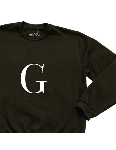 SUDADERA INICIAL PERSONALIZADA