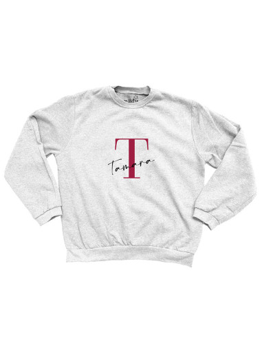 SUDADERA INICIAL PERSONALIZADA