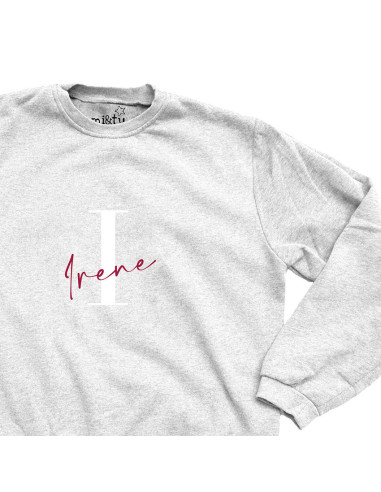 SUDADERA INICIAL PERSONALIZADA