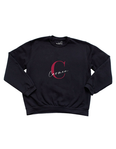 SUDADERA INICIAL PERSONALIZADA
