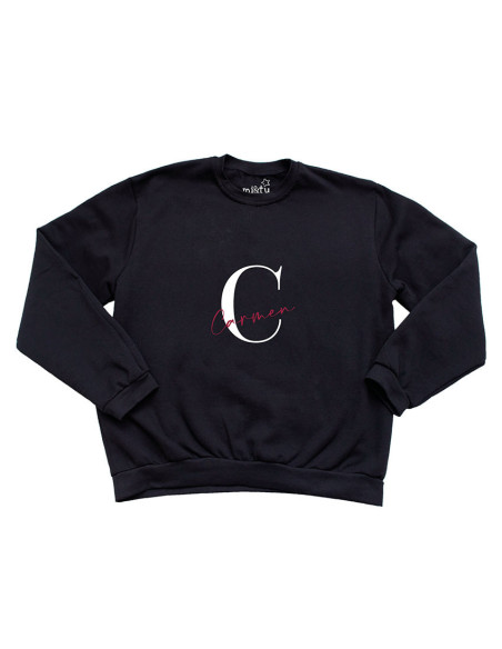 SUDADERA INICIAL PERSONALIZADA