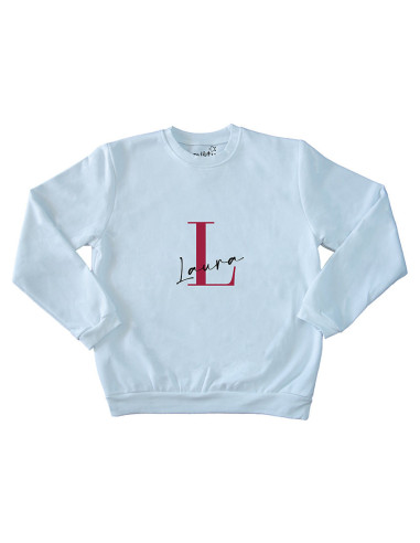 SUDADERA INICIAL PERSONALIZADA