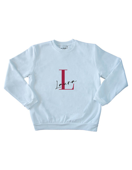 SUDADERA INICIAL PERSONALIZADA