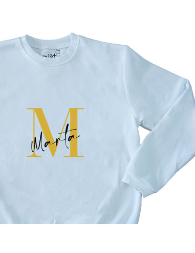 SUDADERA INICIAL PERSONALIZADA