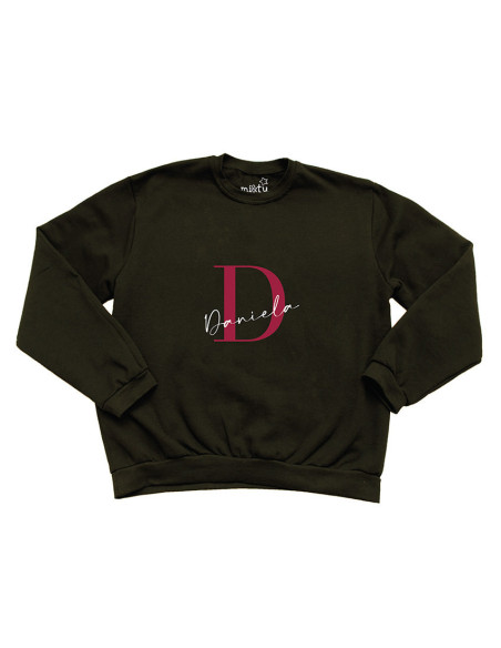 SUDADERA INICIAL PERSONALIZADA