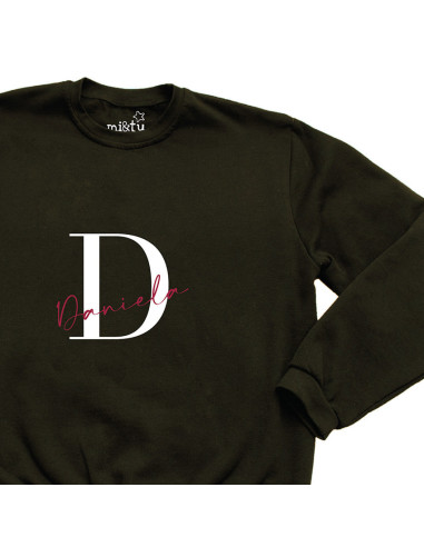 SUDADERA INICIAL PERSONALIZADA