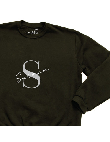 SUDADERA INICIAL PERSONALIZADA
