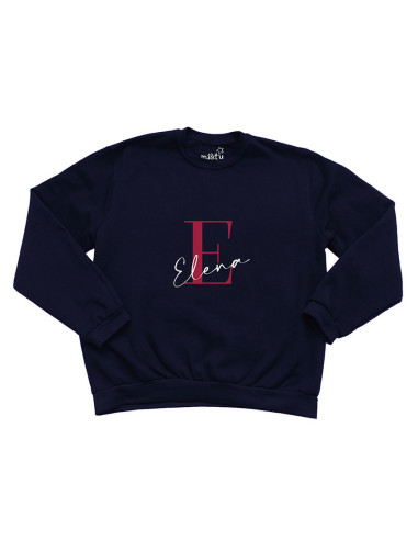SUDADERA INICIAL PERSONALIZADA