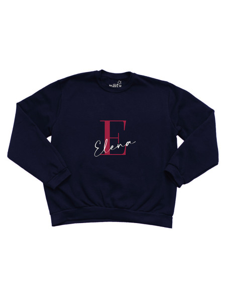 SUDADERA INICIAL PERSONALIZADA