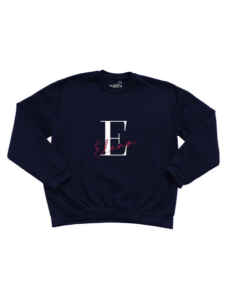 SUDADERA INICIAL PERSONALIZADA