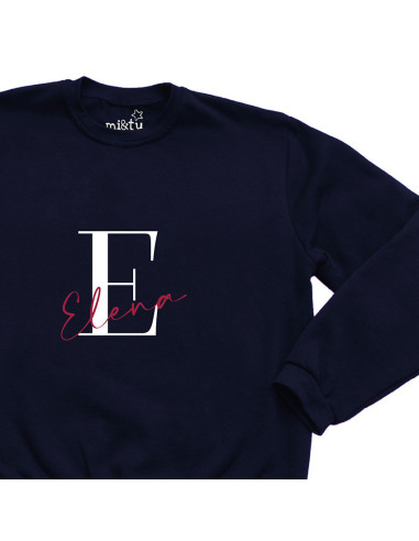SUDADERA INICIAL PERSONALIZADA