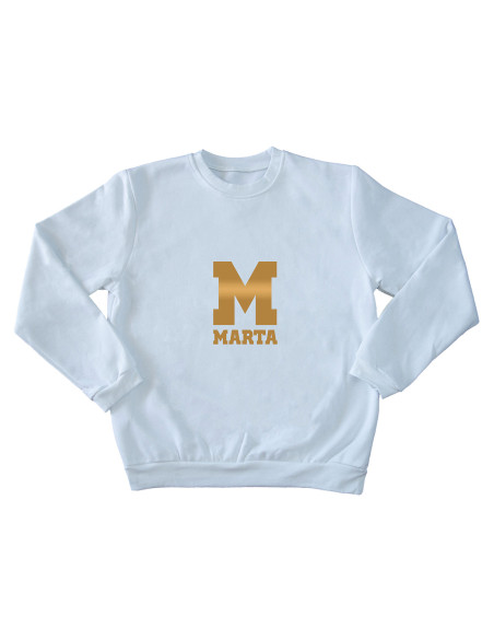 SUDADERA INICIAL PERSONALIZADA
