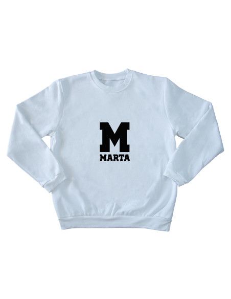 SUDADERA INICIAL PERSONALIZADA