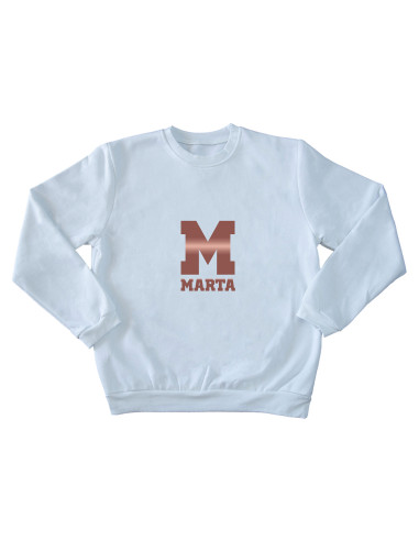 SUDADERA INICIAL PERSONALIZADA