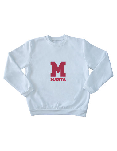 SUDADERA INICIAL PERSONALIZADA