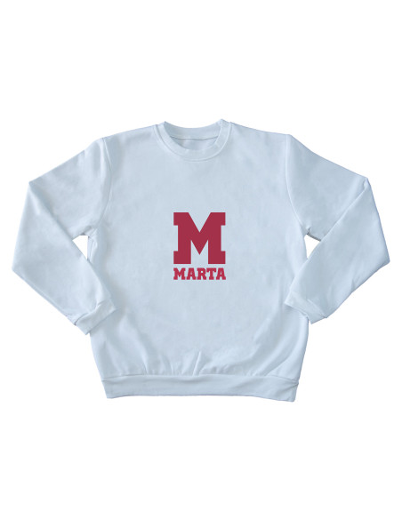 SUDADERA INICIAL PERSONALIZADA