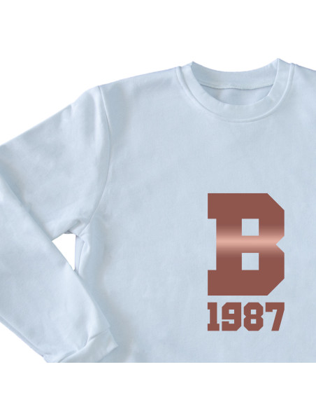 SUDADERA INICIAL PERSONALIZADA