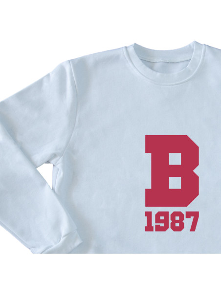 SUDADERA INICIAL PERSONALIZADA