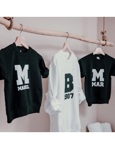 SUDADERA INICIAL PERSONALIZADA