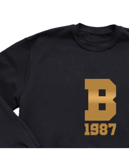 SUDADERA INICIAL PERSONALIZADA