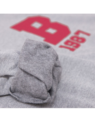 SUDADERA INICIAL GRIS UNISEX