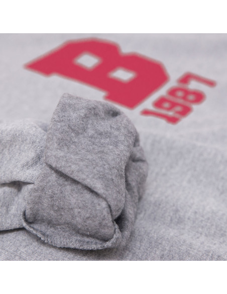 SUDADERA INICIAL GRIS UNISEX